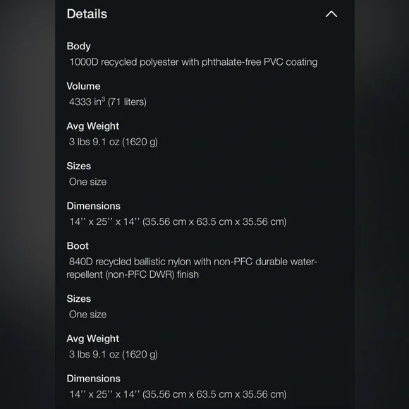 The North Face Base Camp Duffel RARE Sweet Lavender - Medium (71L) - Picture 11 of 11